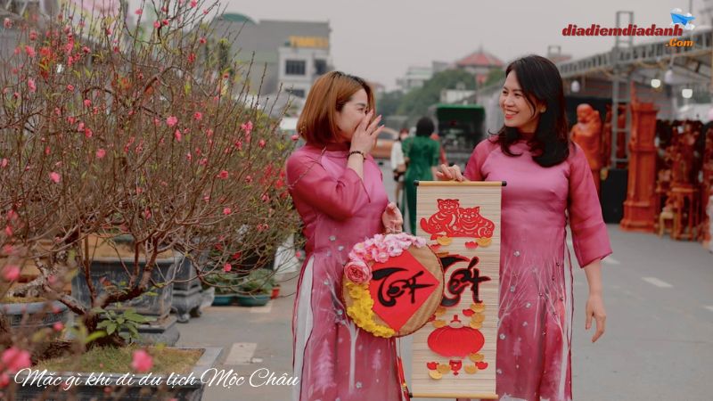 Mặc gì khi đi du lịch Mộc Châu